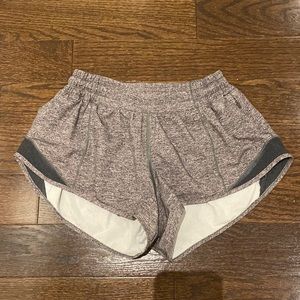 grey lululemon hottie hot shorts